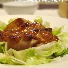 A picture of Our Family's Golden Ratio Chicken Teriyaki.