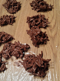 A picture of Haystacks.