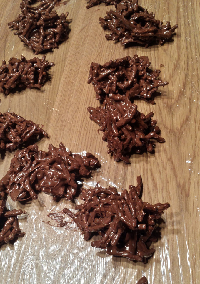 A picture of Haystacks.