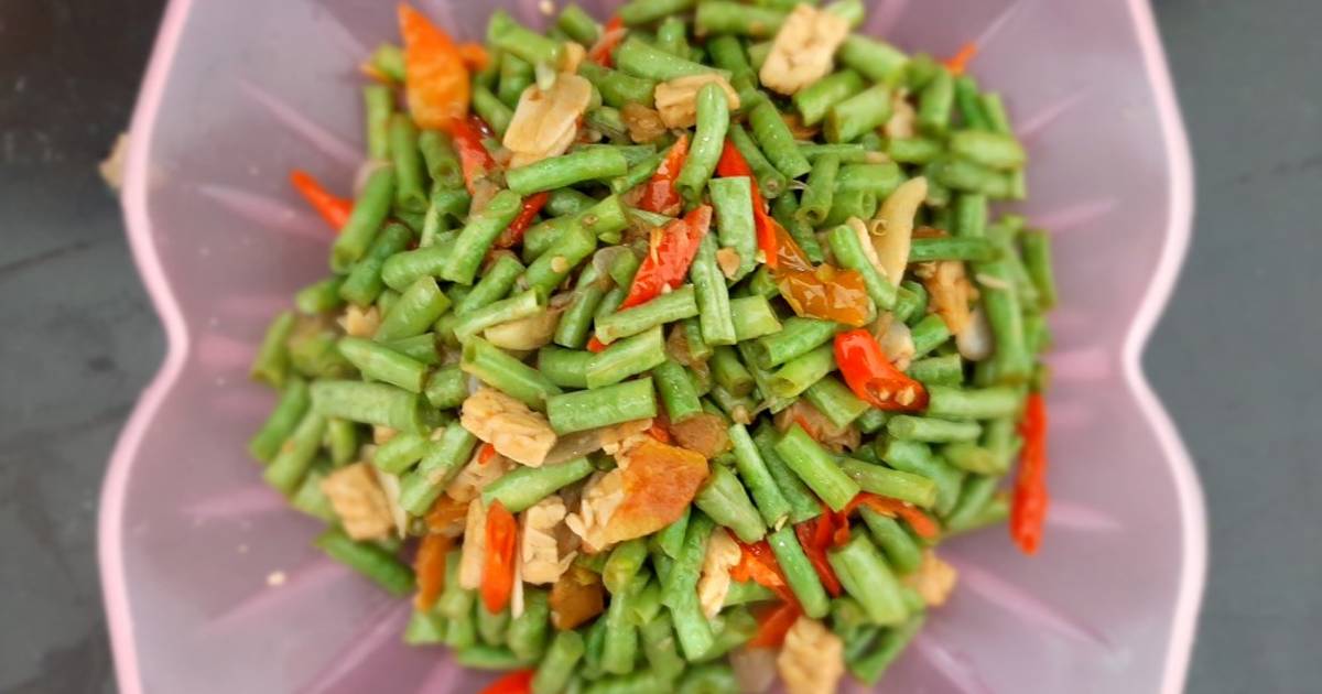 Resep Tumis kacang panjang oleh Dapur Mami - Cookpad