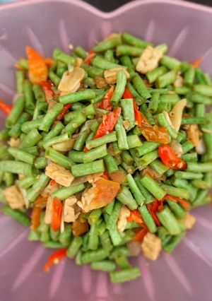 Foto resep Tumis kacang panjang
