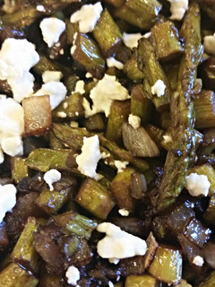 A picture of Balsamic Asparagus.