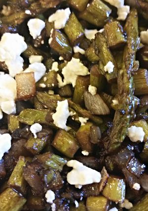 A picture of Balsamic Asparagus.