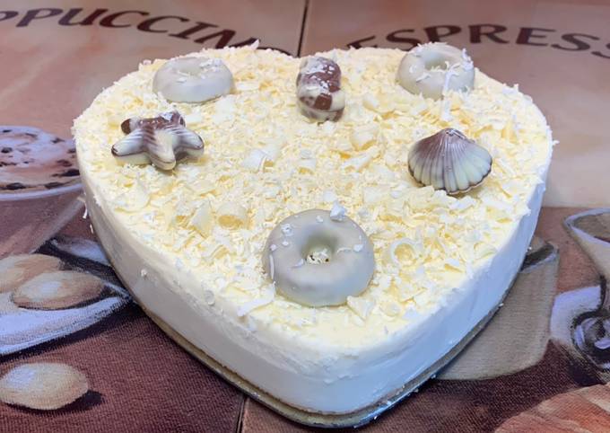 Tarta de chocolate blanco en Thermomix Receta de carmen navarro izquierdo-  Cookpad