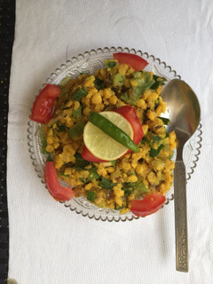 A picture of Chana dal salad.
