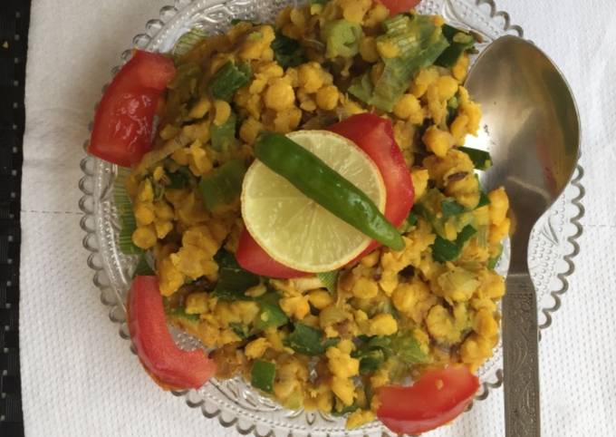 Chana dal salad Recipe by Ruchika Rajvanshi - Cookpad