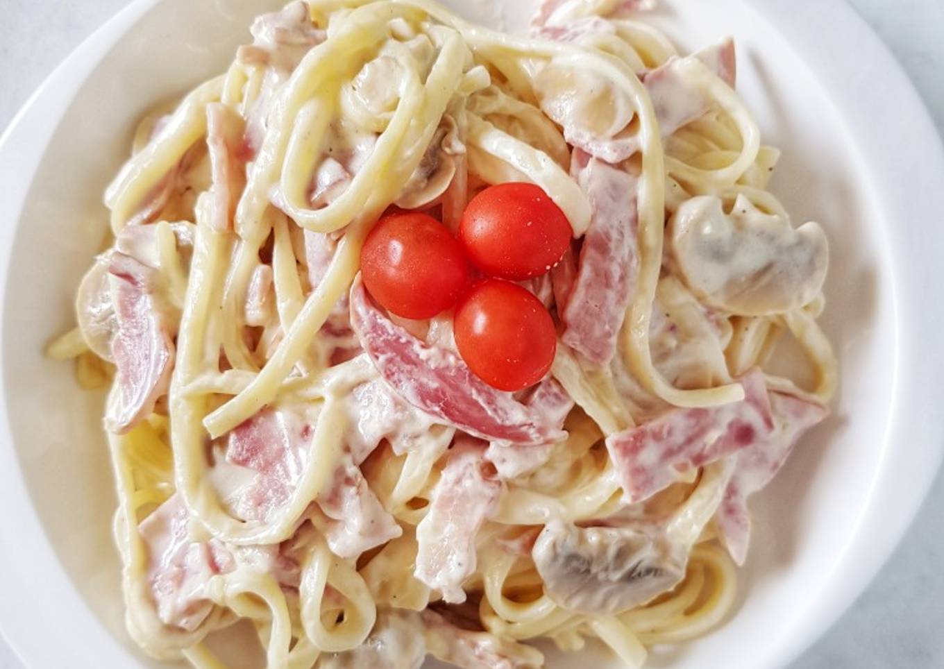 Fettucine Carbonara
