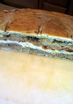 A picture of Sunday Shooter Sandwich.