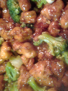 A picture of Skunkmonkey's General Taos chicken.