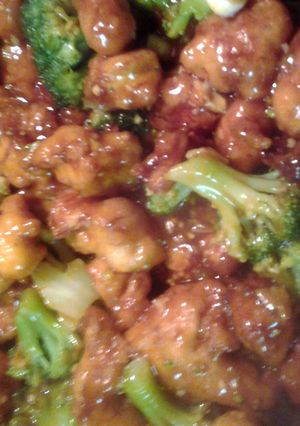 A picture of Skunkmonkey's General Taos chicken.