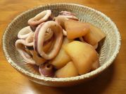 A picture of squid potato