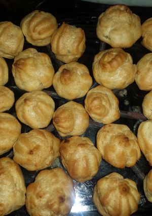 A picture of Trinidadian Puff aka Choux Pastry.