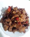 Thịt xào chua ngọt :33 :D