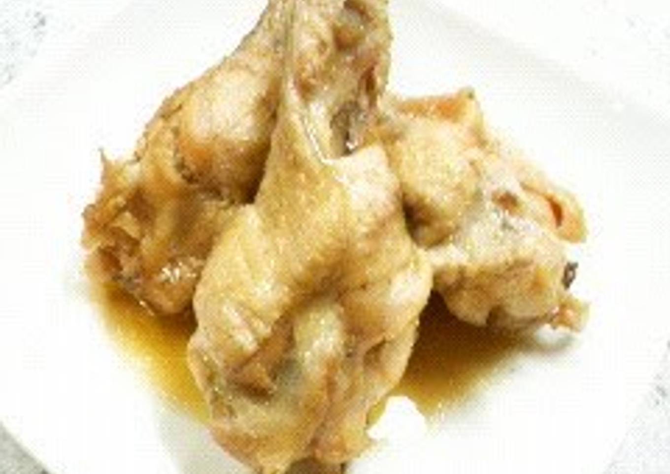 Easy Light-Flavored Stewed Chicken Drumettes