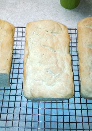 A picture of Oven baked White bread.