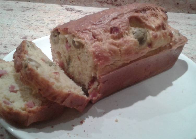 Recipe of Award-winning Olive &amp; Ham cake