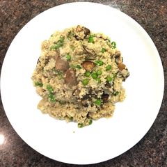 A picture of Mushroom Couscous Risotto.
