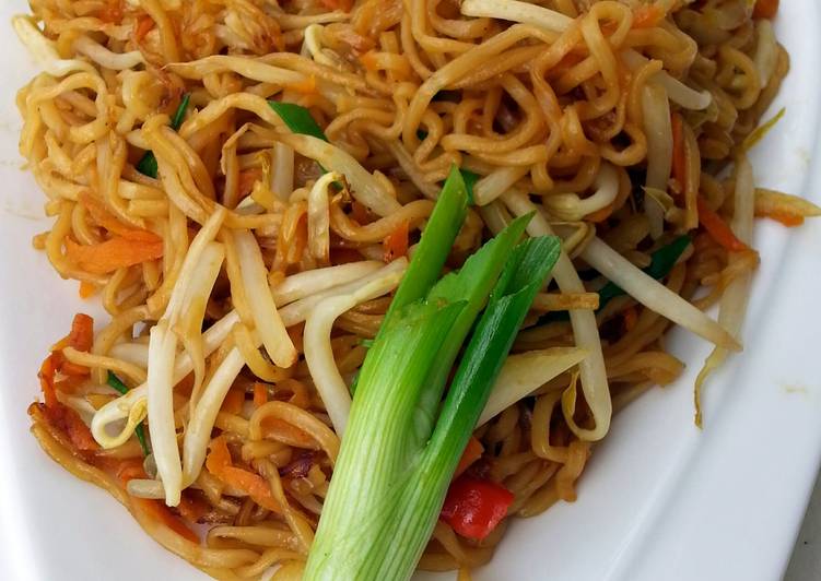 Recipe of Homemade Stir Fry Vegan Ramen