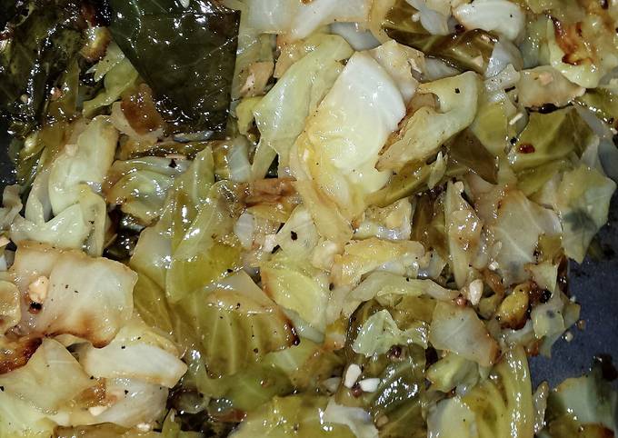 Cabbage Fried in butter