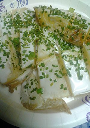 A picture of Vegan boiled potatoes.