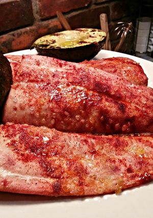 A picture of Grilled mahi mahi with paprika.