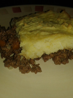 A picture of Another cottage pie.