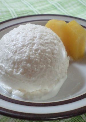 A picture of Ice Cream in 1 Bowl♪ (So Easy, Even a Child Can Make It!).