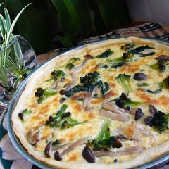 A picture of Easy Quiche at Home.