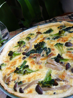 A picture of Easy Quiche at Home.