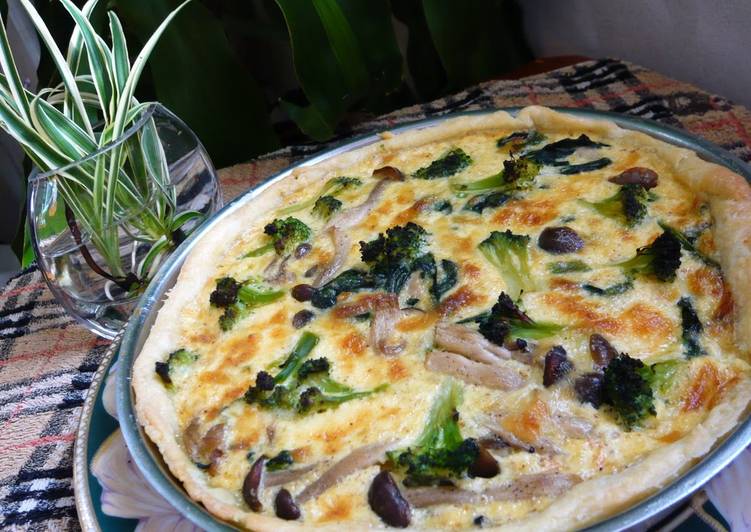 Step-by-Step Guide to Prepare Homemade Easy Quiche at Home