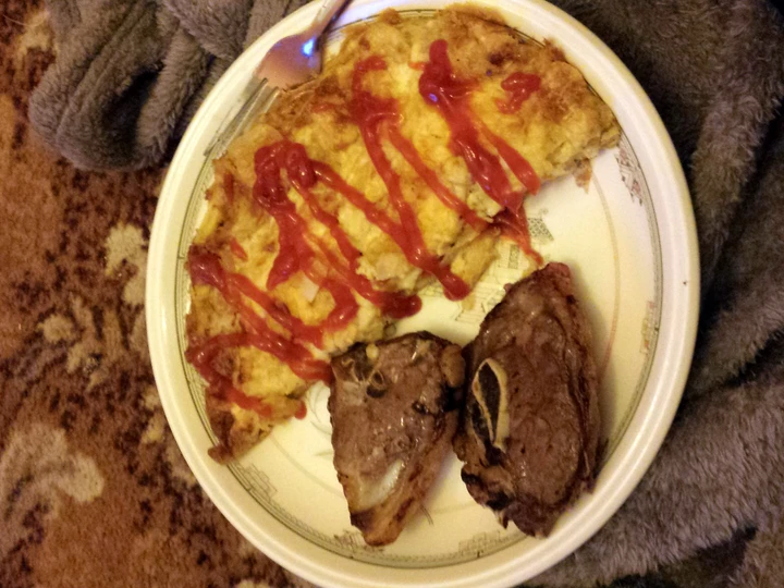 Recipe The Supreme Omelette (My Fiance specifically asks me to cook this, Defonatly worth to try yourselves and tell me your opinion.) the Perfect Can spoil the tongue