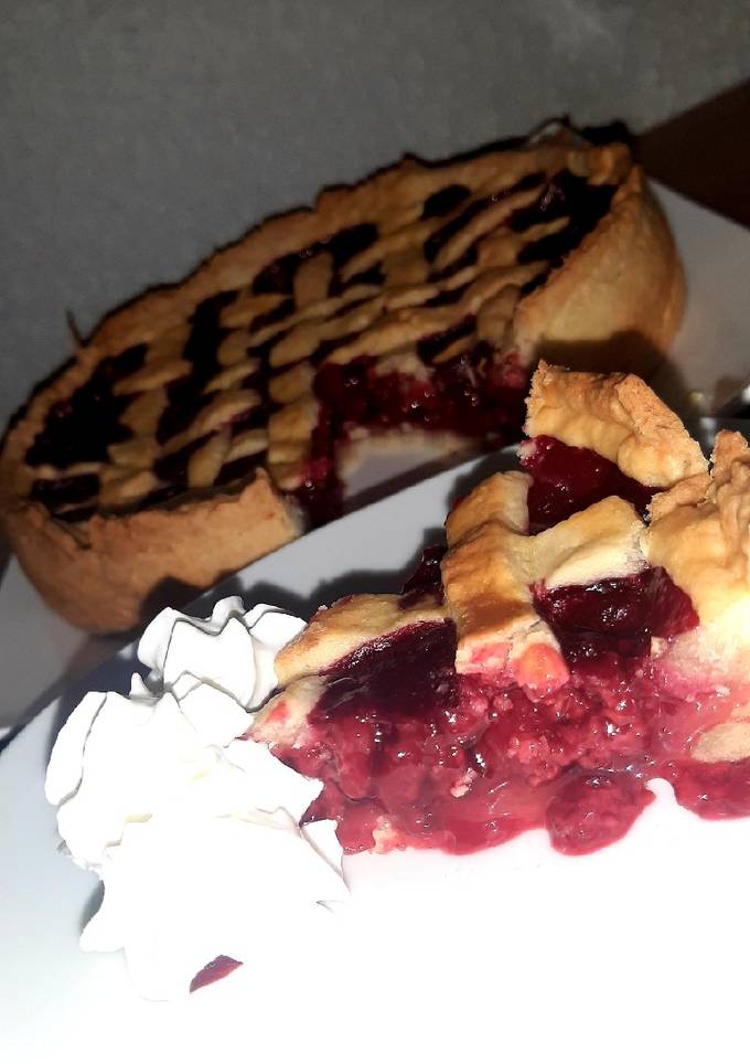 Пиріг з малиною🥧