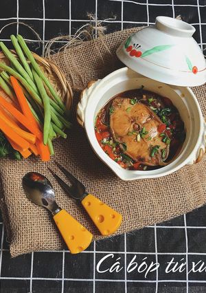 Hình của món Cá bóp tứ xuyên (cthuc chị Nga - Cá hồi tứ xuyên).