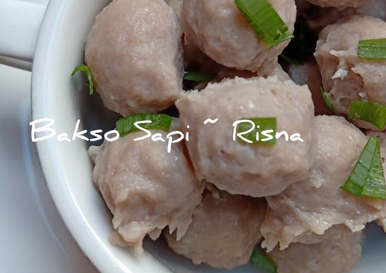 Cara mengolah Bakso Sapi Lezat