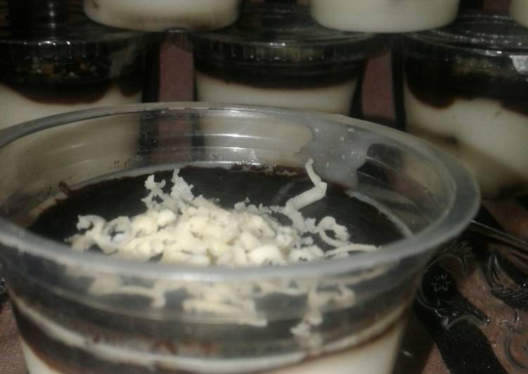 Puding Vla Coklat Keju
