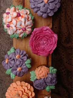 Foto resep Flower Chocolate Butter Cupcake