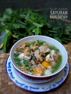 Foto resep Sup Ayam Sayuran Berempah