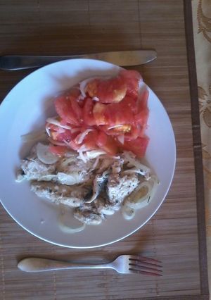 Una foto de Reineta al horno