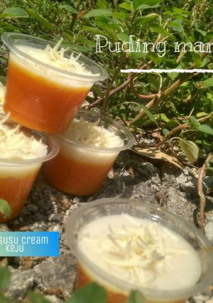 Foto resep Puding mangga Vla susu creamy keju