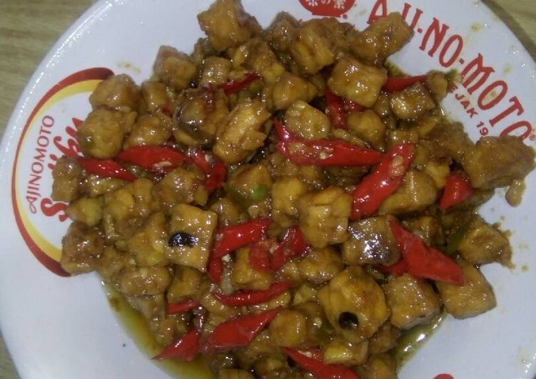 Resep Orek Tempe Basah dijamin enak oleh Vita Adriana 