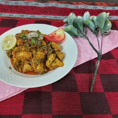 A picture of Chicken fry karhai.