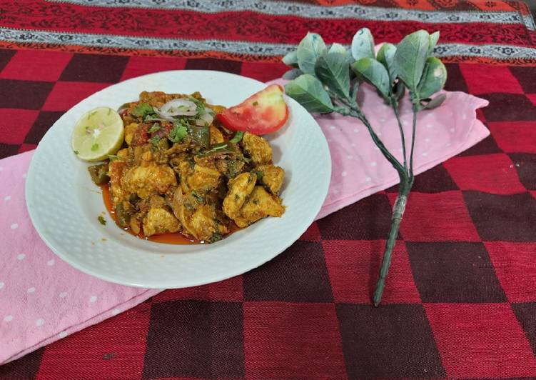 Recipe of Tastefully Chicken fry karhai