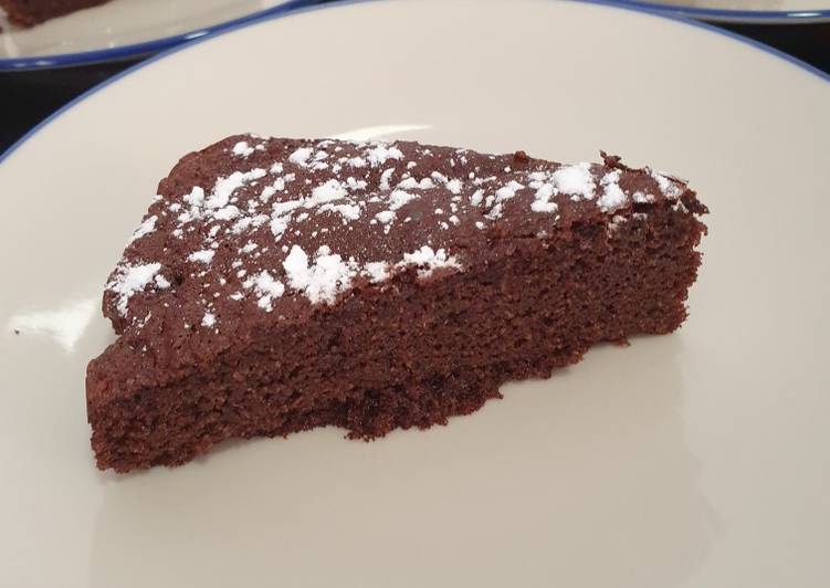 Tarta de chocolate sin gluten