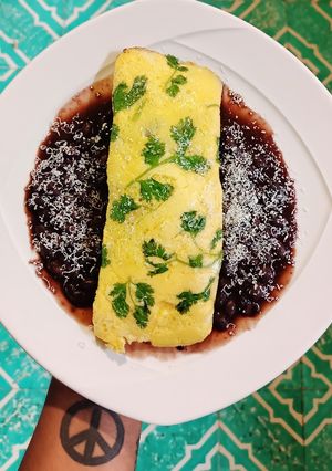 Una foto de Omelette de quelites