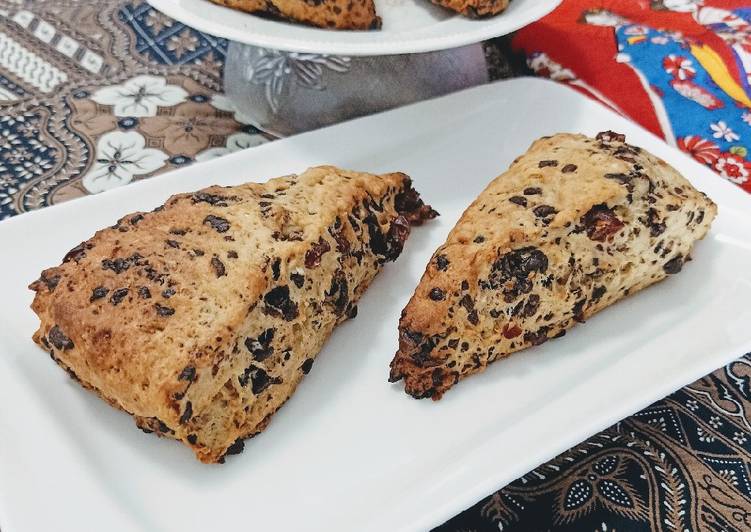 Scone duo Choco Cranberry