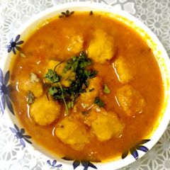 A picture of Besan ke gatte.