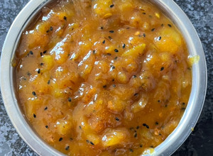 A picture of Aam Ka Galka/ Meetha Aam ka achar.