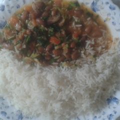 A picture of Rice madodo (Beans).