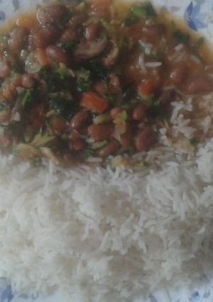 A picture of Rice madodo (Beans).