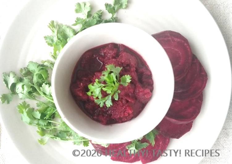 Recipe of Quick Beetroot Chutney